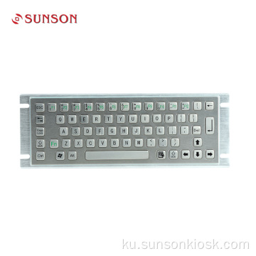 Diebold Metalic Keyboard ji bo Kiosk Agahdariyê